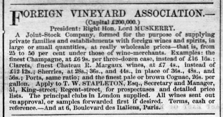 Trivia Viuneyard advert